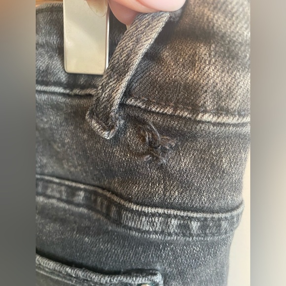 Zara High Rise Distressed Premium Denim - Picture 10 of 10